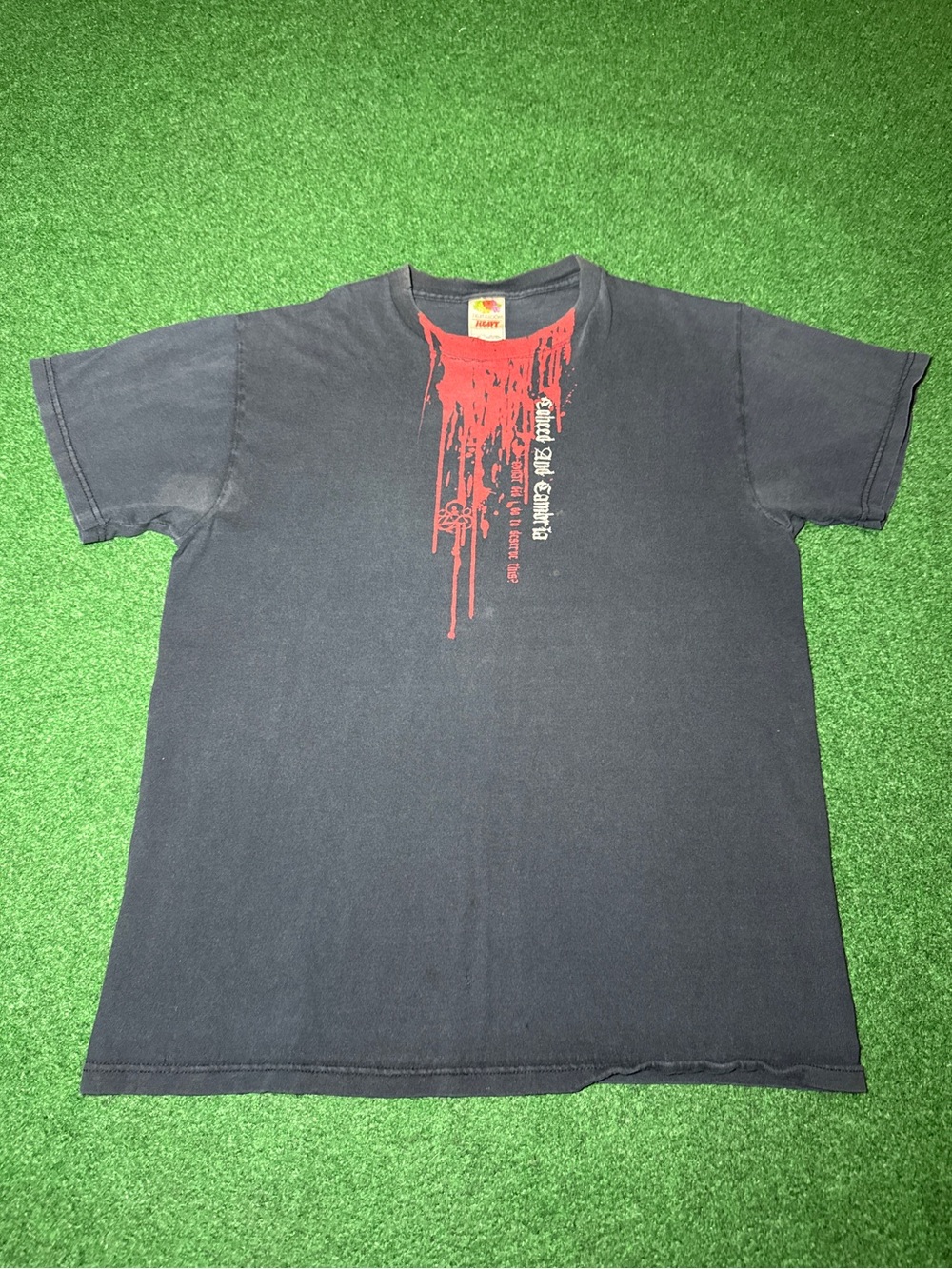 Coheed And Cambria Vintage T Shirt Y2K Blood Red Summer RARE Med Only One Listed